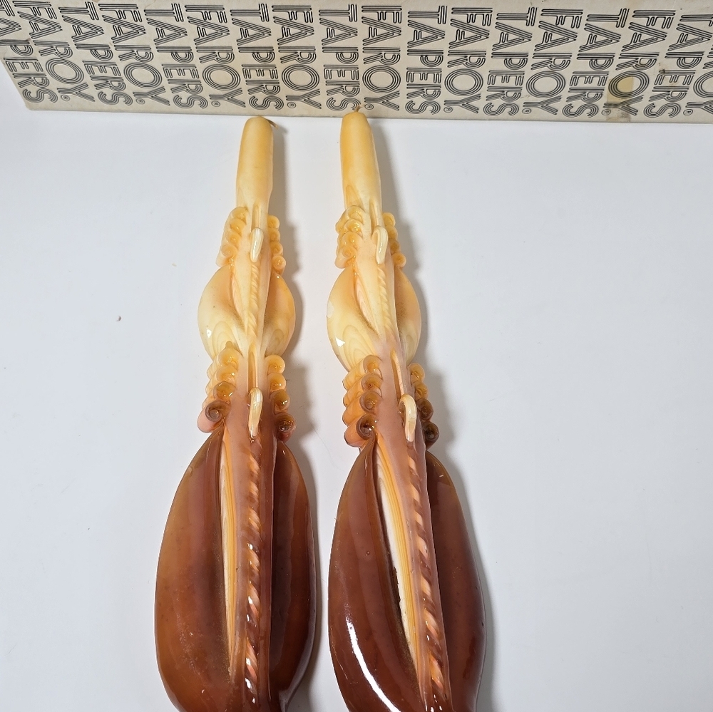 Faroy Tapers Vintage Candles 70s Burnt Orange - Picture 5 of 8